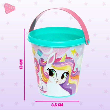 A bucket for playing with sand "Believe in miracles!", 1 l-1