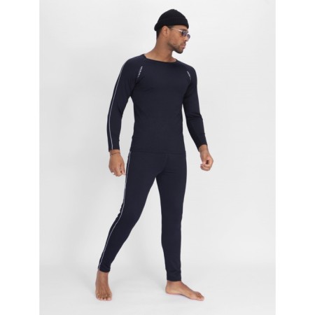 Male thermal underwear, size 54-56, dark blue color-9