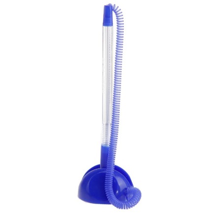Ballpack handle on a stand, "stop", with Velcro and cord, blue rod, blue case (barcode on a piece)