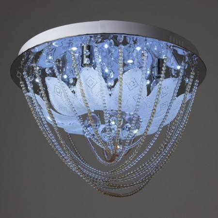 Chandelier 5567/500 chrome 5x40W E14 LED PDU 50x50x39cm-2