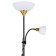 Duetto floor lamp 176 cm, D 30 cm, 1x60W E27 25W E14