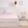Knitted sheet on the elastic band 140x200x20cm Pink cake, 120g/m HL100%