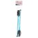 Bulas for rhythmic gymnastics inserted Grace Dance, 41 cm, blue/black color