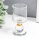 Glass of glass per 1 candle "Transparency" 9.2x5x5 cm