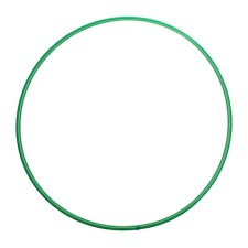 Hoop, diameter 80 cm, green color