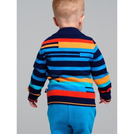 Cardigan striped for the boy PlayTode, height 80 cm-3