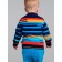 Cardigan striped for the boy PlayTode, height 80 cm