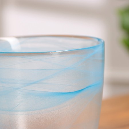 Flower pot with the pallet "Harmony", turquoise 1 liter-2