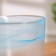 Flower pot with the pallet "Harmony", turquoise 1 liter