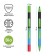 Two-sided set, ballpoint pen + Schneider "Link -it" 04zv., 1.4mm/4mm, cardboard packaging, euro suspension