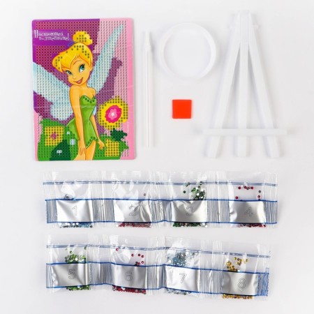 Diamond mosaic, 16x10.5 cm, fairies-2