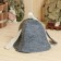 Bath cap with children's applique "White Bim", 3-5 years old