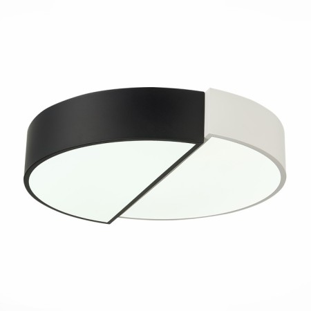 Ceiling EVOLUCE lamp. Sle200642-01. Meta. 1x36 W, LED, 3000K/4000k/6000k, 2160 LM, 50x50x10 cm, white, black color-8