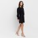 Women's dress Minaku: Casual Collection Black Color, Rr. 48
