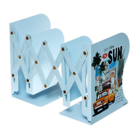 Book stand is sliding "machine", 3 departments, metal, mix-2