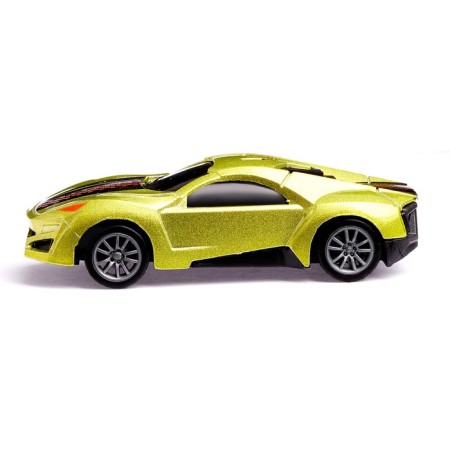Metal machine "Supercar", scale 1:50, inertia, mix-1