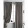 Set of curtains "Blackwood", size 2x140x270 cm, color dark gray