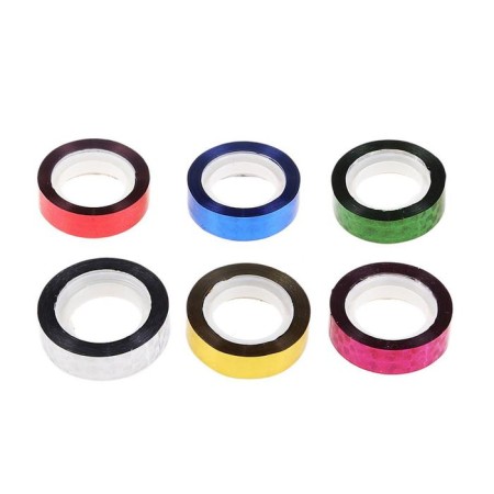 Adhesive tape holographic 12 mm x 15 m., Mix