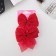 Hair clip "Marta" (set 2 pcs) style, 7.5 cm, red