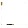 Suspended lamp MARMI IP20 LED 14W 3000k
