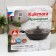 Stear, d = 30 cm, h = 8.5 cm, removable handles, glass cover, anti -stick coating, brown color