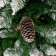 Fir tree "chic hoar" 120 cm d of the lower tier 74 cm 280 branches