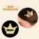 Application "Crown", 3.7 × 3.7 cm, 10 pcs, the color of the gold