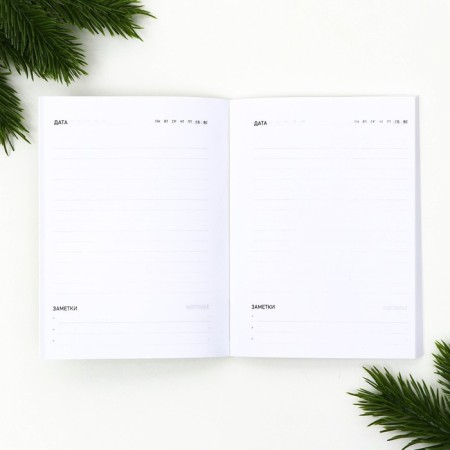 New Year. Diary A6, 120 L "Miracle will happen"-1