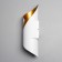 Bra "waist" LED 10W white gold 9x9x30cm