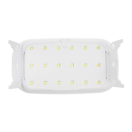 Lamp for gel varnish, uv/led, 18 diodes, 3 watts, from USB, white-5