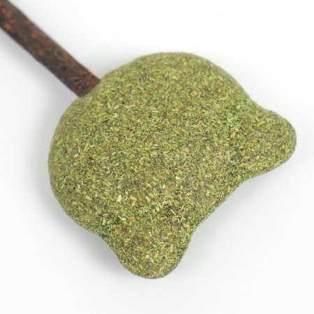 A toy for cats from cat mint "Kisa" on a wand of Matathabi, 13 cm-2