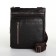 Men's bag with lightning, Terra Dever, 2 pockets, a long belt, brown color