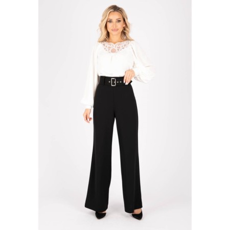 Female blouse, size 48, white color-7
