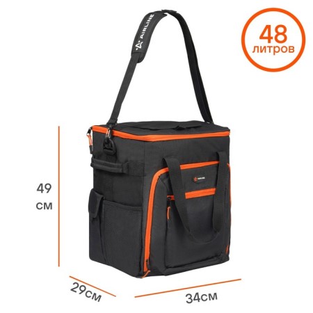 AIRLINE Kholine bag, on wheels with a telescopic handle, 48 l, waterproof-5