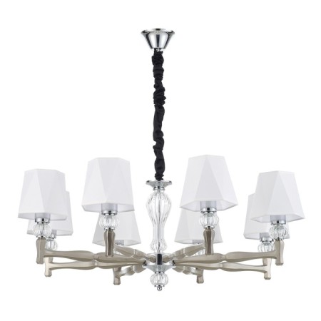 Suspended lamp 8x60W E27, size 90.5x90.5x83 cm-1