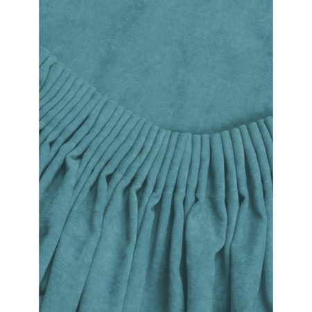 Set of curtains "Canvas", size 200x270 cm, 2 pcs, biruisic color-3