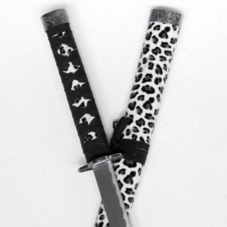 Souvenir weapon "Katana on the stand" Sheath under the leopard, light 89cm-3
