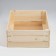 Box wooden for racks 50x35x15 cm