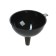 Oktan funnel set, 4 pcs, 115, 95, 75 and 55 mm, black