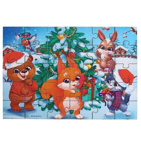 New Year's gift. A set of derenny puzzles “New Year! Magic holiday "-2