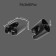Bowle holder Zein Z105, adjustable, black