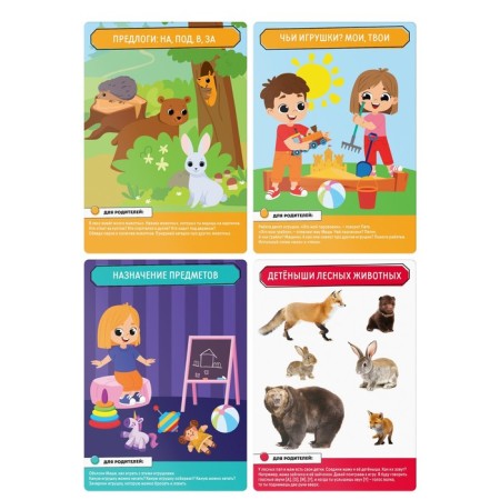 Developing set "Skills of the XXI century. I'm learning to express my thoughts ", 15 cards, 4+-2