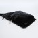 Male sling bag made of artificial leather, black color
