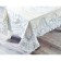 Climentation tablecloth, size 150x220 cm, color milk