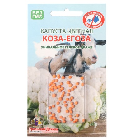 Seeds of cabbage color "goat-egoza", 40 pcs.