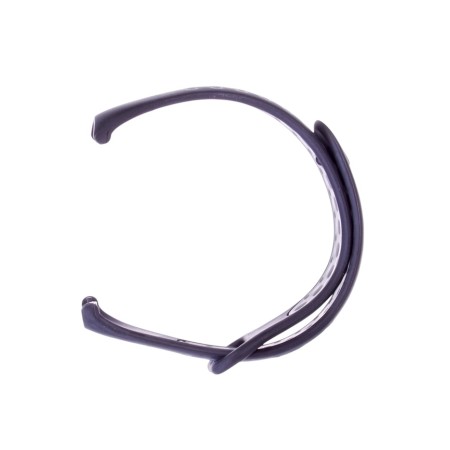 Luazon strap for fitness bracelet Mi Band 8, with perforation, black-gray-1