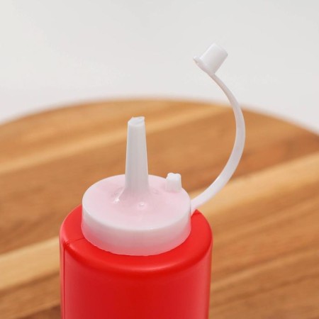 Sauce capacity, 400 ml, 6 × 19 cm, red color-1