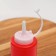Sauce capacity, 400 ml, 6 × 19 cm, red color