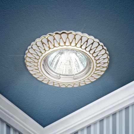 Lamp built -in era ST4, IP20, 50W, 90 mm, white/gold color-1