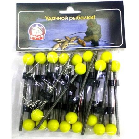 STOP "B-4", twisted, 4-8 g, yellow color